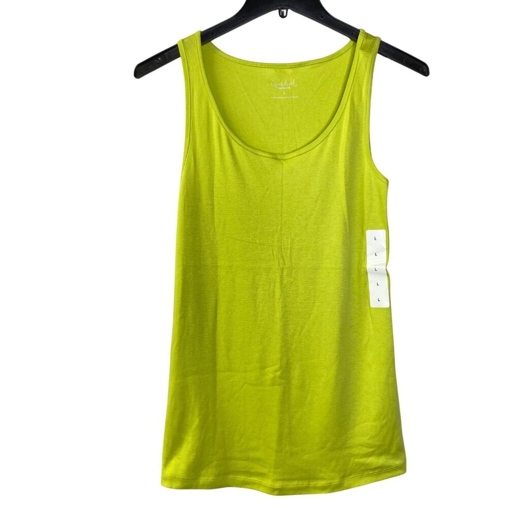 Isabel‎ Maternity Scoop Neck Sleeveless Knit Top L NWT